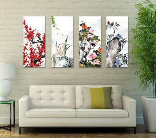 Tranh treo tường Tứ Quý TN067