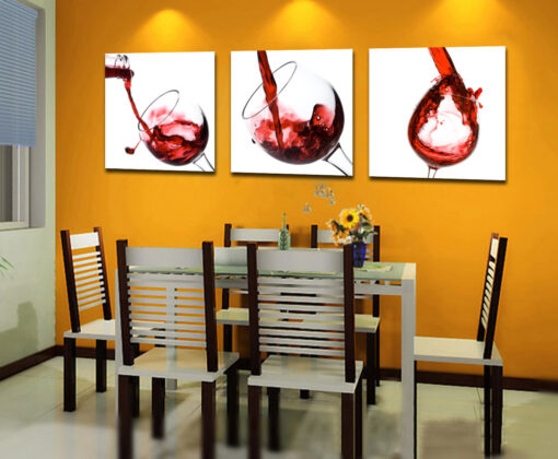 Tranh treo tường ly rượu vang PA224