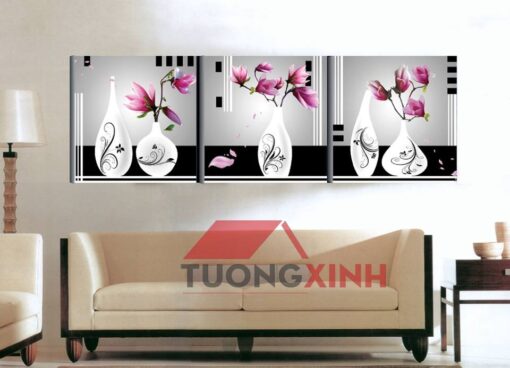 Tranh treo tường lọ hoa mộc lan HL462