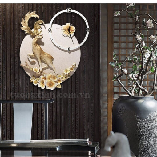 Đồng hồ treo tường sang trọng DH992