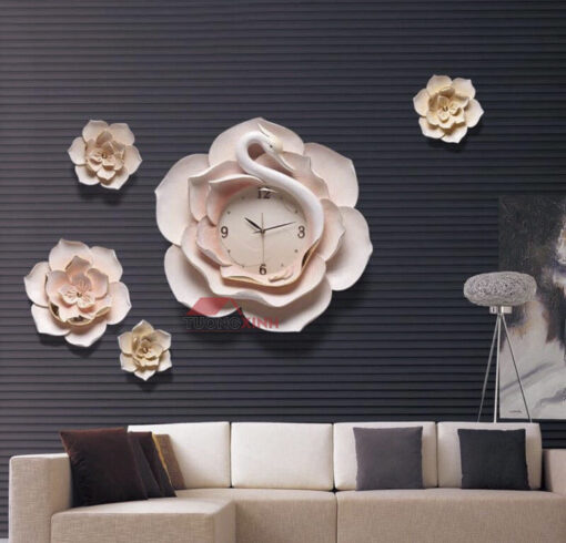 Đồng hồ nghệ thuật trang trí nội thất DHA32