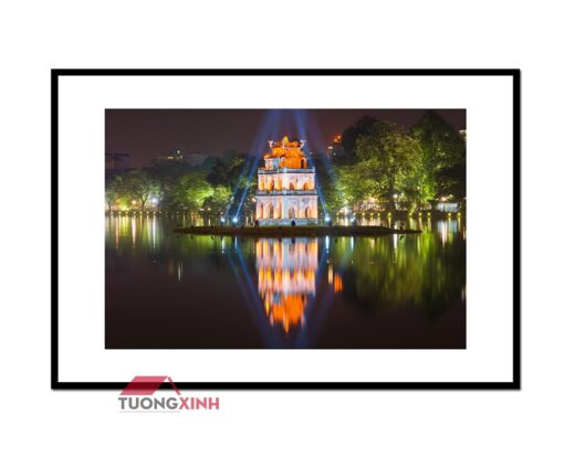 Tranh treo tường phong cảnh Hồ Gươm SCA1397