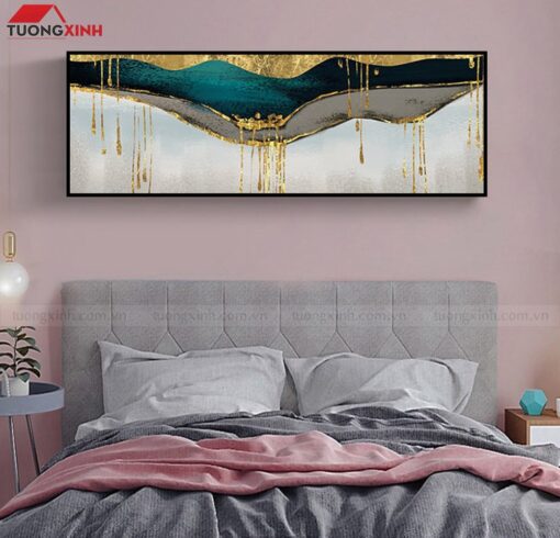 Tranh treo tường phòng ngủ nghệ thuật hiện đại SCA1654