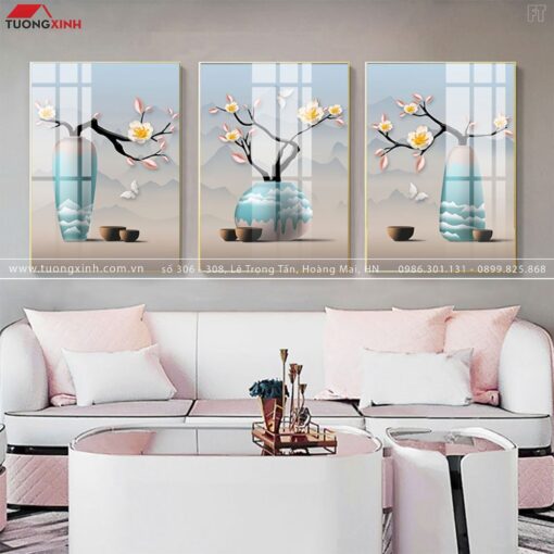 TRANH TRÁNG GƯƠNG BÌNH HOA NGHỆ THUẬT TG202