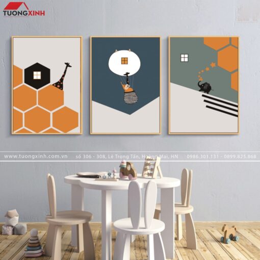 Tranh trang trí tường phòng bé TG070