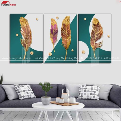 Tranh trang trí phòng khách nghệ thuật TG097