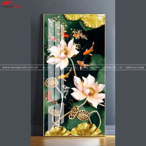 TRANH CÁ CỬU NGƯ NGHỆ THUẬT TG743