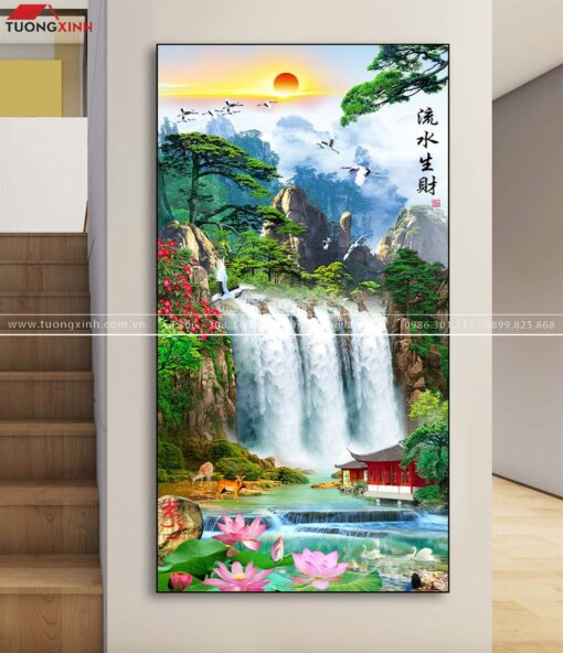 TRANH SƠN THỦY HỮU TÌNH TG459
