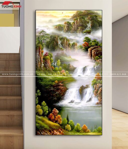 TRANH SƠN THỦY HỮU TÌNH TG460