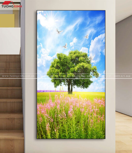 TRANH TRANG TRÍ PHONG CẢNH NGHỆ THUẬT TG437