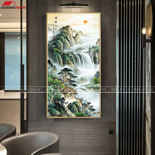 TRANH SƠN THỦY HỮU TÌNH TG462