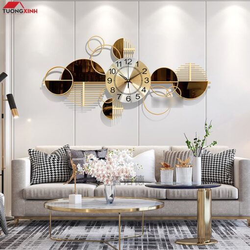 Đồng hồ decor trang trí nội thất sang trọng DHA116