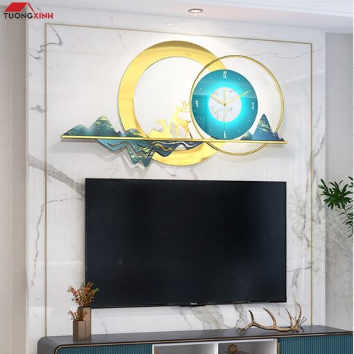 Đồng hồ Decor trang trí nội thất DHA134