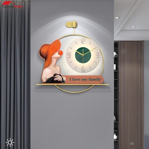 Đồng hồ Decor trang trí nội thất DHA139