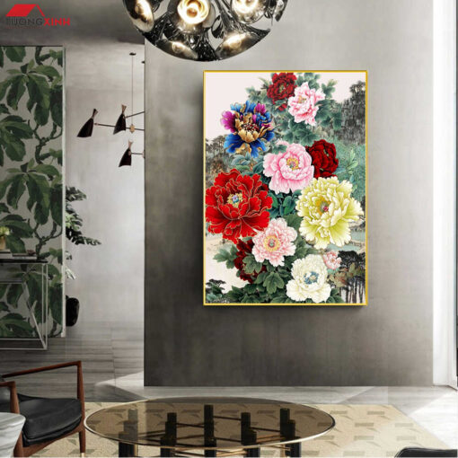 Tranh treo tường Hoa Mẫu Đơn TG1440