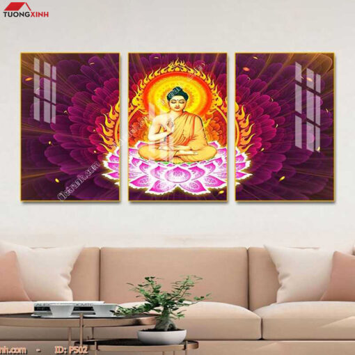 Tranh tráng gương Phật Giáo TG1475