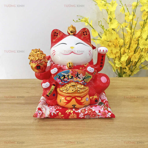 Mèo Thần Tài Vẫy Tay Chiêu Tài Đón Lộc MT1
