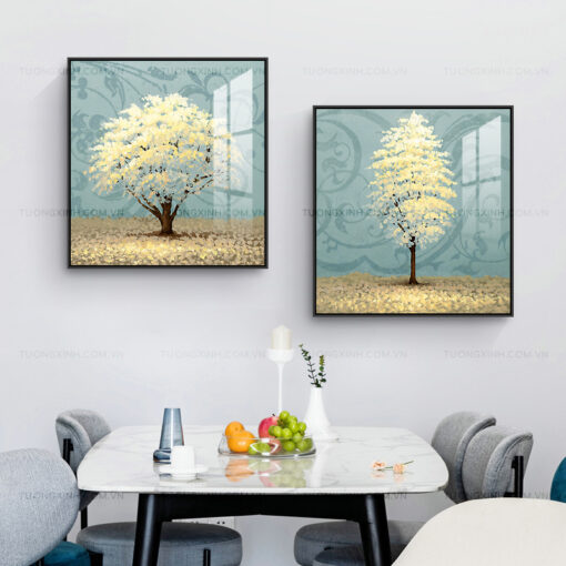 Tranh cây nghệ thuật trang trí phòng ăn TG2159