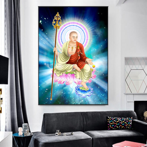 Tranh tráng gương địa tạng đại vương TG2905