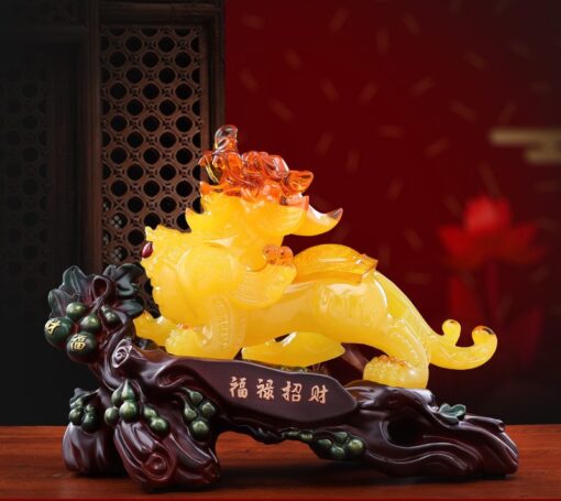 Tỳ hưu phong thuỷ tài lộc may mắn DPT161