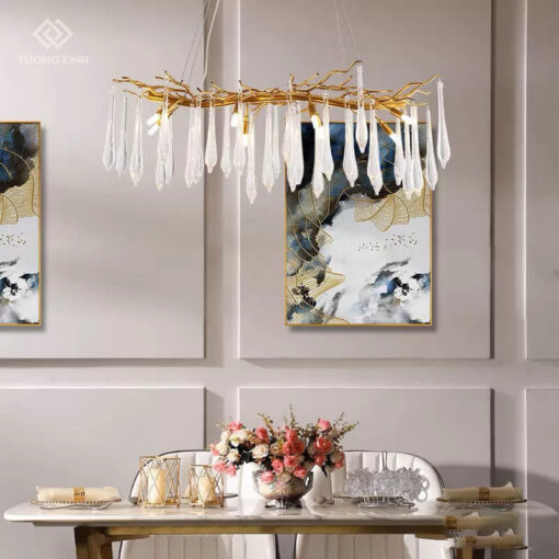 Đèn chùm phòng khách hiện đại DCH18