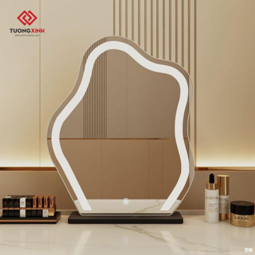 Gương bàn trang điểm nâng tầm trải nghiệm làm đẹp 15 Gương LED để bàn trang điểm GC150