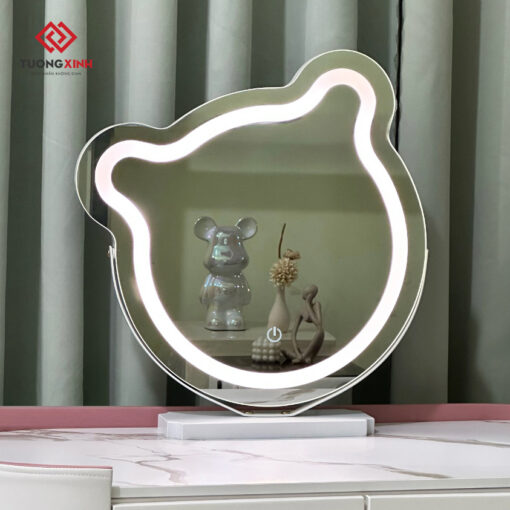 Gương bàn trang điểm nâng tầm trải nghiệm làm đẹp 11 Gương LED để bàn trang điểm GC152