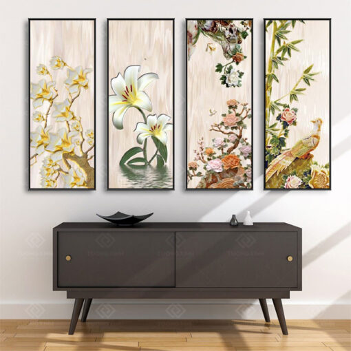 Tranh treo tường Tứ Quý TQ3651