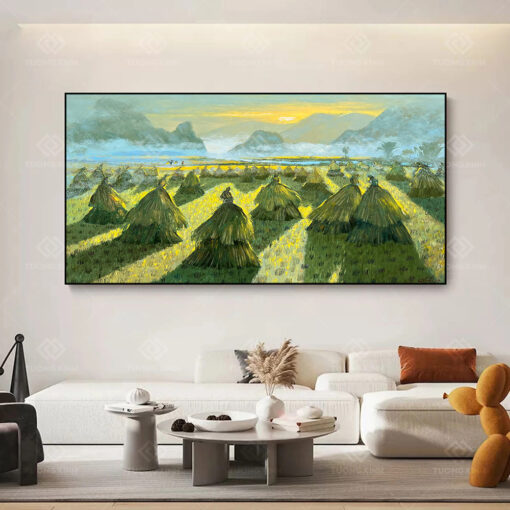 Tranh tráng gương Art nắng sớm TG3668