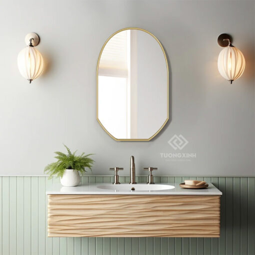 Gương viền inox cao cấp trang trí nội thất GC210