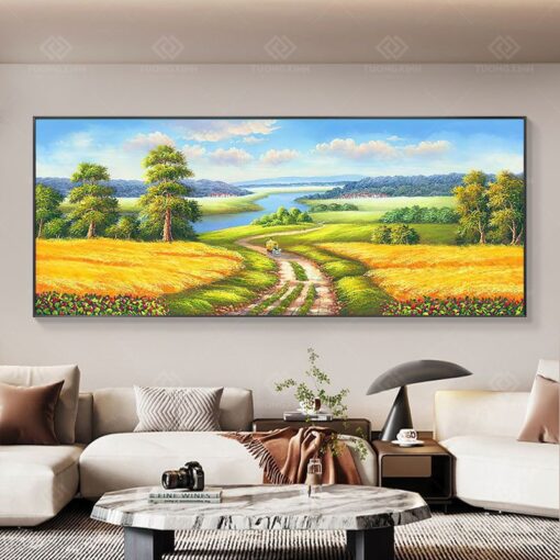 Tranh phong cảnh đồng quê TG4054