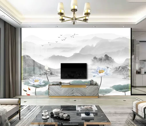 Tranh pvc tráng gương ốp tường TC732