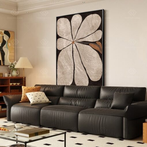 Tranh hoa trừu tượng nghệ thuật TG3953