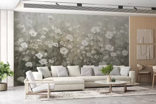 Tranh dán tường 3D phong cách indochine TDT633