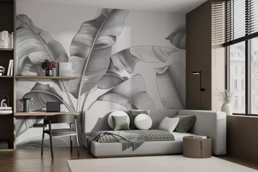 Tranh dán tường 3D phong cách indochine TDT655