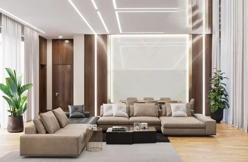 Tranh pvc tráng gương ốp tường vân đá TC1906