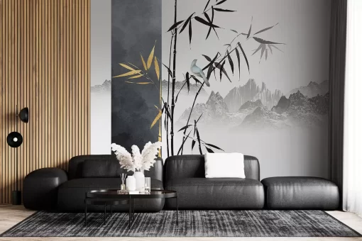 Tranh dán tường 3D phong cảnh thiên nhiên TDT1039