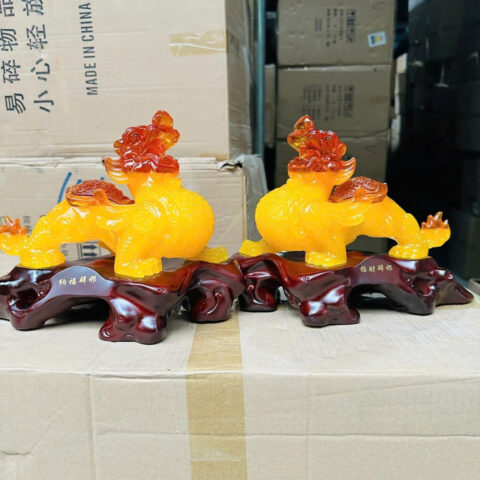 Cặp tỳ hưu phong thủy tài lộc may mắn DPT177
