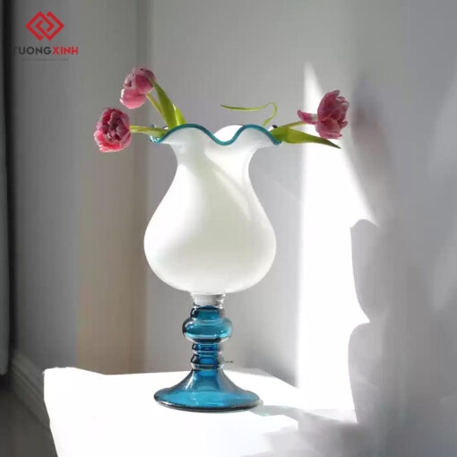 Bình hoa thuỷ tinh cao cấp trang trí GS145