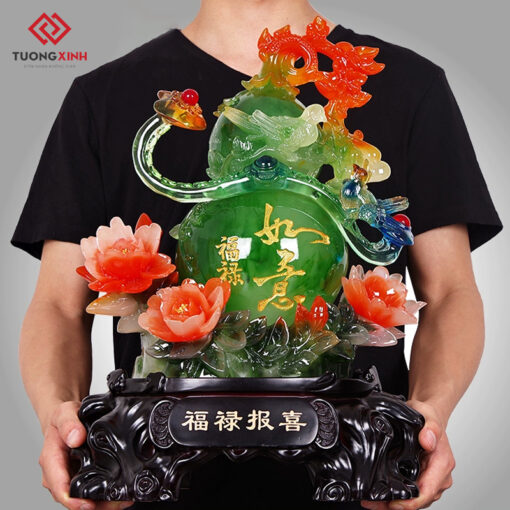 Hồ lô phong thuỷ tài lộc may mắn DPT193