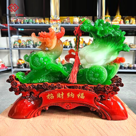 Tỳ hưu phong thuỷ tài lộc may mắn DPT187