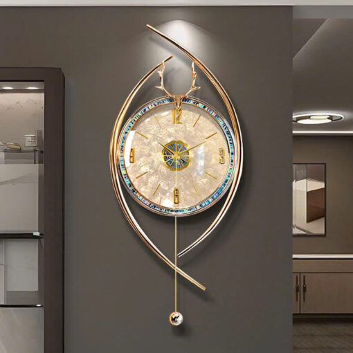 Đồng hồ treo tường decor trang trí cao cấp DHA628
