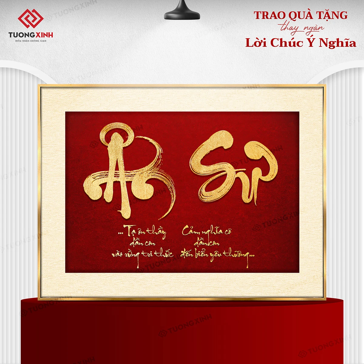 Tranh tráng gương Thư Pháp, quà tặng sang trọng ý nghĩa TG4837 2 Tranh tráng gương Thư Pháp, quà tặng sang trọng ý nghĩa TG4837 - Ảnh 2