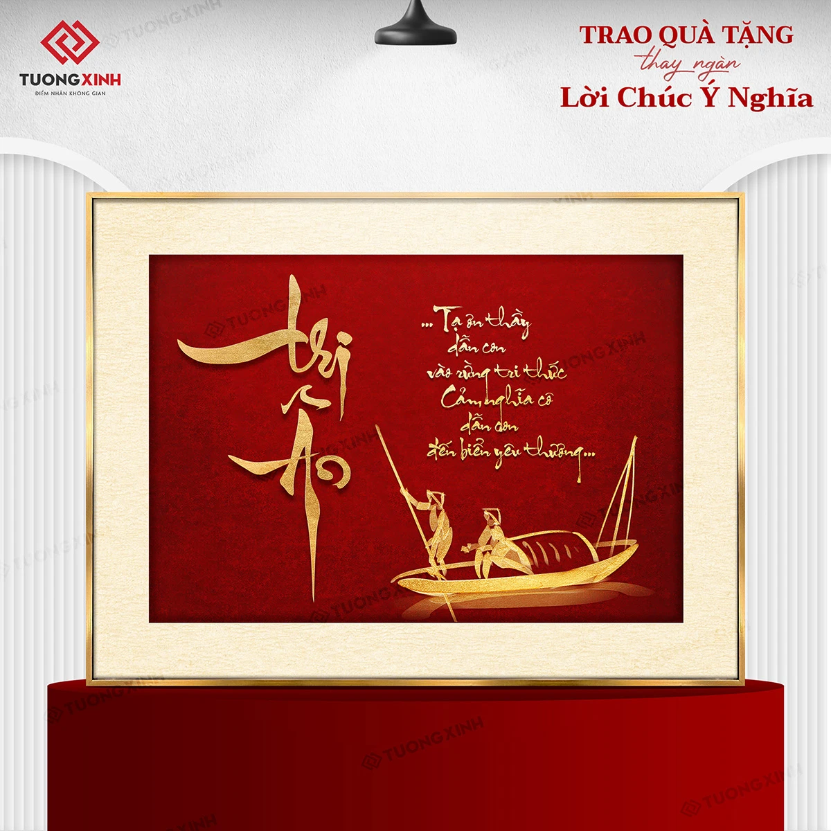 Tranh tráng gương Thư Pháp, quà tặng sang trọng ý nghĩa TG4836 2 Tranh tráng gương Thư Pháp, quà tặng sang trọng ý nghĩa TG4836 - Ảnh 2